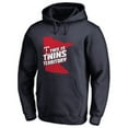 thumbnail image 2 of Men's Navy Minnesota Twins Hometown Collection North Star State Pullover Hoodie, 2 of 4