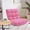 Delightful Pink, variant on S AFSTAR Cushioned Floor Chair, 14-Position Adjustable Padded Lazy Recliner with Comfortable Back Support and Skin-Friendly Cover, Great for Reading, Playing Game, Meditating (Elegant Gray)