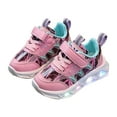 thumbnail image 3 of Wxirdiow Light Up Shoes for Girls Toddler Shoes Kids Slip-On Shoes Light Up Shoes for Boys and Girls Red Size,11, 3 of 6