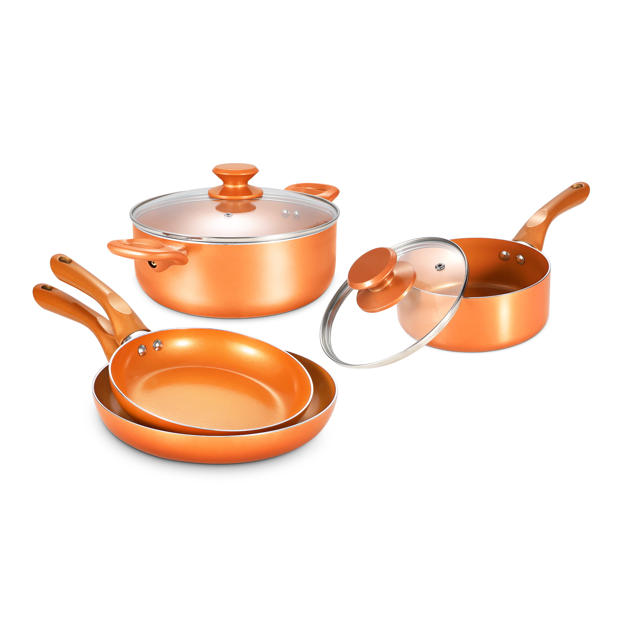 Turquoise The Pioneer Woman Frontier 5-Piece Cookware Set 