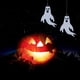 thumbnail image 5 of Fenteer Halloween Windsock Ghost Face Windsock Ghost Windsock Flag 110cm-E, 5 of 6