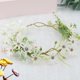 thumbnail image 3 of Diadema Yuyangstore Corona de Flores Hecha a Mano para Boda Tipo 4D, 3 of 7