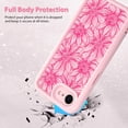 thumbnail image 2 of Funda de teléfono MZELQ para iPhone 16E de silicona, color rosa girasol, 2 of 6