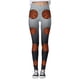 thumbnail image 3 of MKLEKYY Leggings deportivos para mujer Leggings para mujer Leggings cómodos para hacer ejercicio Pantalones con estampado navideño de bloques de color Leggings suaves y elásticos, 3 of 4
