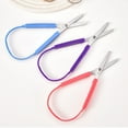 thumbnail image 5 of Loop Scissors for Children and Teens and 5 5Inches (6 Pack) Colorful Looped Design Right and Lefty Support Small Easy Open Handles for, 5 of 5