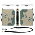 thumbnail image 5 of ZUXONGSY Boho Mandala Butterfly Print Bible Cover for Women Men Leather Bible Bag with Handle and Detachable Strap Portable Bible Holder Zippered Bible Protector, L, 5 of 7