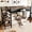 2-Black+Stairs, variant on Bellemave Twin XL Loft Bed with Storage Basket and Bookshelf, Heavy Duty Loft Beds Frame with Clothing Rack and Safety Wavy Guardrails, Large Under-Bed Space for Bedroom (Black)
