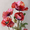 Italian Harbor, variant on Poppy Flower Canvas Print,Vintage Floral Wall Art for Living Room Bedroom Dining Room Office Hallway Home
