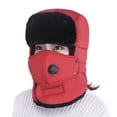 thumbnail image 1 of Gorra Ushanka Toystoory para mujer Ciclismo rojo resistente al viento, 1 of 6