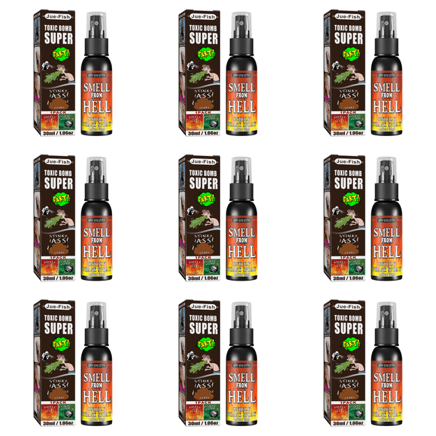 Halloween 30ml Fart Gag Spray Broma Juguete Parodia Olor Terrible (Infierno)