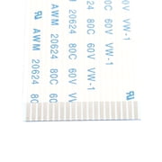 Uxcell B Type AWM 20624 80C 60V VW-1 Flexible Flat Cable FFC 0.04 Pitch 20 Pin 7.87 20Pcs