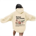 thumbnail image 6 of SONXAHE Front Back Graphic Hoodie for Women Kangaroo Pocket Loose Fit Ocean Theme Fall Pullover Tops, 6 of 6