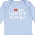 thumbnail image 4 of Inktastic I Love My Daddy's Tattoos Boys or Girls Long Sleeve Baby Bodysuit, 4 of 5