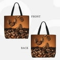 thumbnail image 2 of Balery Coffee Beans Bolsa de Mano para Mujeres con Cremallera, Bolsa de Gimnasio con Compartimentos, Bolsa para Laptop, Bolsa para Trabajo, 2 of 7