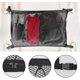 thumbnail image 4 of Bolsillo de red para techo de coche, bolsa de red de carga para techo interior, bolsa de almacenamiento para maletero de coche, organizador de artículos diversos, color negro, 90 x, 4 of 5