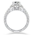 thumbnail image 3 of Pompeii 1 Ct Diamond Engagement Vintage Ring 14k White Gold (H/I,SI1-SI2), 3 of 4