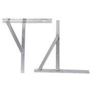 2PC Heavy Duty Window Air Conditioner Support Bracket, Thickened AC Rack Split Hanging Rack, Maximum Load to 200KG