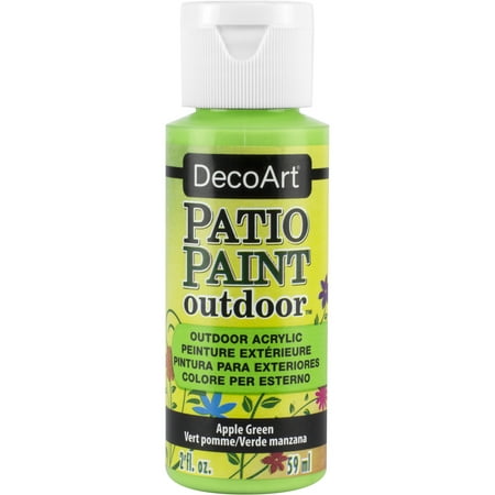 UPC: 0766218055194 | DecoArt Patio Paint 2 oz. Apple Green