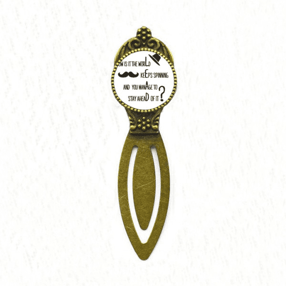 Question To Leaders Famous Quote Bookmark Retro Office Label Page Marker