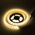 thumbnail image 3 of cinturón ligero Tira de luz LED blanca cálida 6.56ft 3000K Cinta de luz blanca cálida con sensor de movimiento Cinta de luz Impermeable Cinta flexible debajo del gabinete Iluminación de cuerda Ilumin, 3 of 6