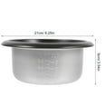 thumbnail image 2 of MasteelfCA Rice Cooker Inner Pot Cooker Replacement Pot Inner Cooking Pot Cooker Inner Pot Non-stick Inner Pot, 2 of 8