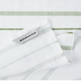 thumbnail image 4 of KitchenAid Albany Kitchen Towel 4-Pack Set, Matcha Green/White, 16"x26", 4 of 4