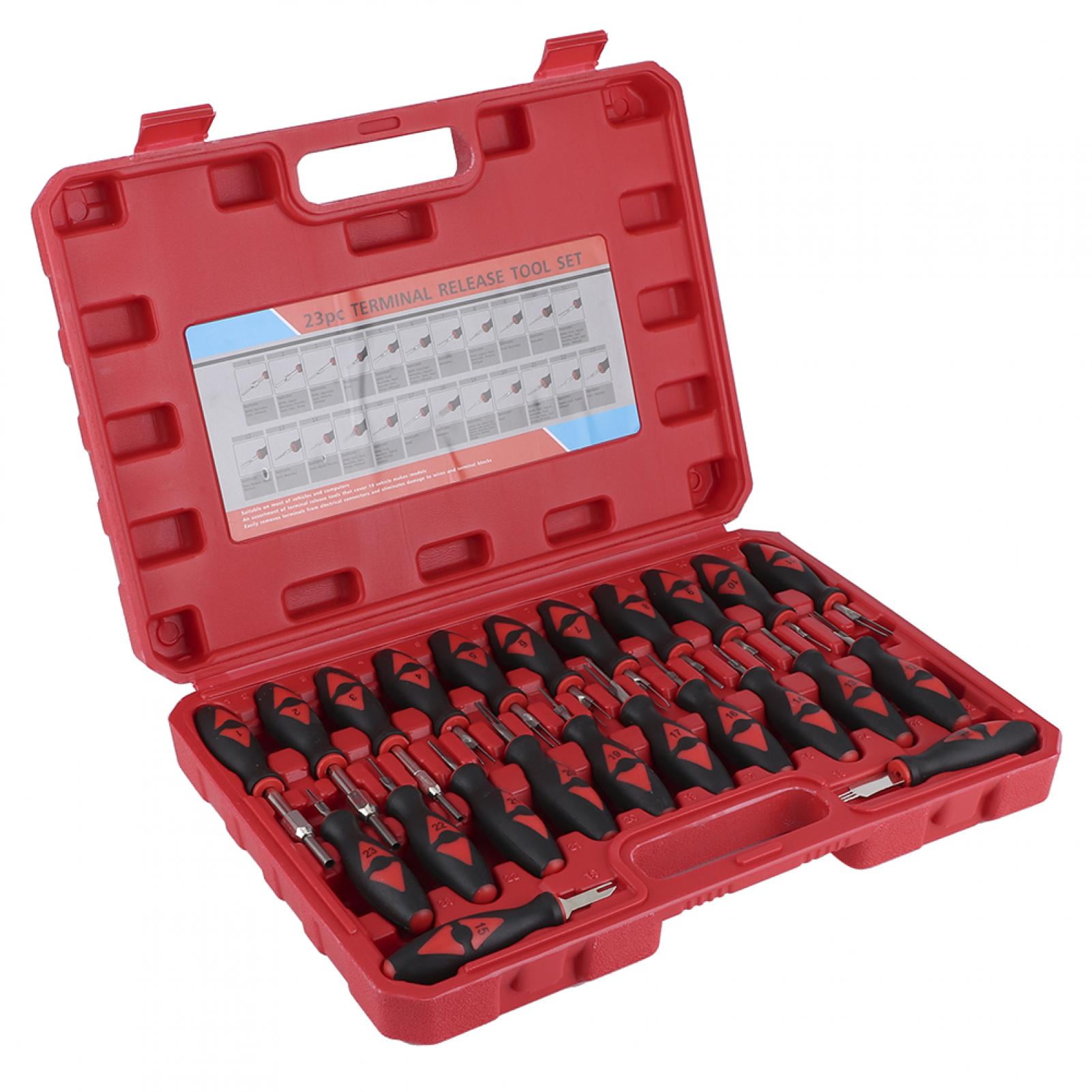Remover Connectors Extractor Puller Set 23pcs Automotive Terminal