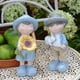 thumbnail image 5 of Estatua de Jardín para Niño Y Niña, Estatua de Jardín de Resina, Adorno de Jardín, Figura en Miniatura Bonita para Porche, Patio Al Aire Libre, Hogar Azul, 5 of 8
