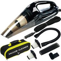 Car Vacuum Cleaner, Costech 120W Powerful Suction Handheld Vacuum Cleaner, Multifunctional and Portable for Wet and Dry Materials with 16.4ft power cord, two Filters and a Carry Bag