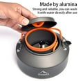 thumbnail image 1 of Widesea Bouilloire de Camping Randonnée Sac à Dos Vaisselle de Boisson Portable Tasse à Café Théière Réutilisable Lavable Vaisselle avec Filtre avec Porte-Filtre, 1 of 9