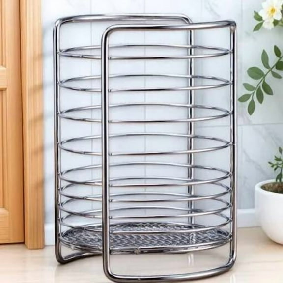 OATIPHO Flatware Holder Stainless Steel Chopstick Drain Rack for Household Use