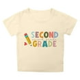 thumbnail image 5 of Miaoju Toddler Girl Shirts Crew Neck 3d Prints Short Sleeve T Shirts Funny Preppy Tops Girls Summer Tops T-Shirts, 5 of 5