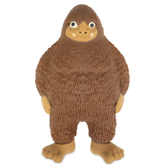 Archie McPhee Squishy 6" Soft Rubber Bigfoot Friend Forever BFF