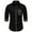 Black, variant on JURANMO Business Casual Shirts for Men 2024 Trendy Polka Dot Patchwork Long Sleeve Shirt Slim Fit Lapel Button Down Work Shirts Lightning Deals White S