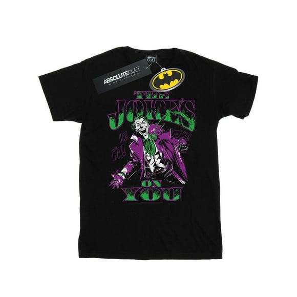 DC Comics Womens Joker The Joke's On You Cotton Boyfriend T-Shirt