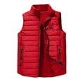 thumbnail image 2 of Kids Heated Vest 9 Heating Zones USB Charging Waterproof Windproof Warm Winter Vest Red XXL, 2 of 7