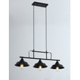 thumbnail image 4 of Aiwen 3 Lights Modern Pendant Light Vintage Metal Dome Shade Hanging Ceiling Lamp, 4 of 7