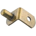 thumbnail image 2 of 20 Pcs Support d'Étagère Goupilles Goupilles Bouchons 6mm en Forme de L Support d'Armoire Bronze, 2 of 8