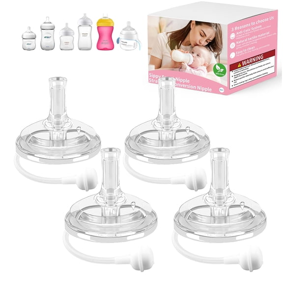 Guxetans Sippy Nipple compatibles con biberones Philips Avent de más de 6 ml