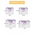 thumbnail image 7 of Large Induction Cooktop Protector Mat Purple Flower Stove Top Covers for Electric Stove, Spring Watercolor Floral Plant Decorative Stove Burner Cover Mats, Glass Top Stove Cover, 7 of 7
