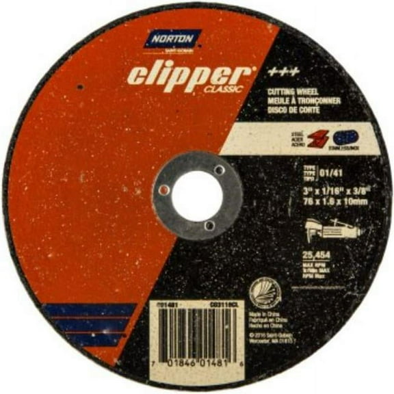 Norton 70184601481 Clipper Classic Cut-off Wheel