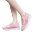 thumbnail image 2 of Vedolay Wide Sneakers for Women Shoes For Women Walking Wide Fashion Flat Casual Shoes,Pink 8, 2 of 5