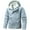 Sky Blue, variant on Men's and Women's Casual Solid-color Outdoor Sports Jackets with Hooded Windbreaker Design, Men's Windproof and Waterproof Jacket for Adventure,White,M