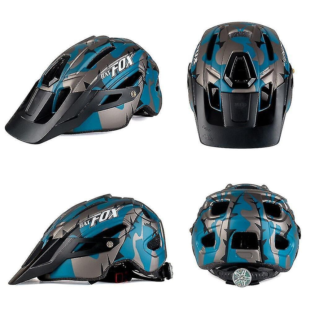 Lishi Lightweight and Comfortable Bat Fox MTB Cycling Helmet Enhance Your Aerodynamic Riding Safety Walmart