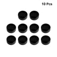 thumbnail image 1 of CTIRCHIU Black Vulcanized Rubber Puck 10Pack for Hockey Practice Anti Slip Design, 1 of 8