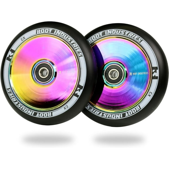 AIR Wheels 110mm - Black/Rocket Fuel