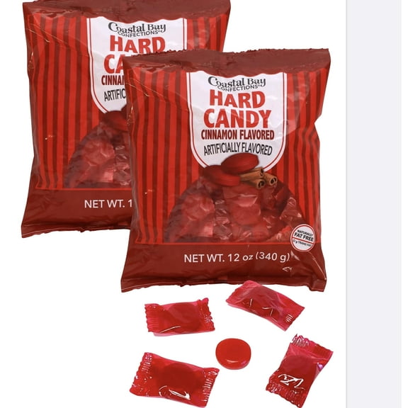 Coastal Bay Hard Candy MFF30 (12 0z -Pack of 2, Cinnamon Flavored)