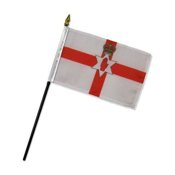 Northern Ireland 4x6in Stick Flag