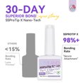 thumbnail image 6 of SAVILAND Glue Gel X Nail Primer Set: 30-Day Long Lasting Extra Strong U V Nail Glue Gel with Nail Primer Rich in Castor Oil Vitamin E for Gel Glue for Nails False Nail Tips Press On Home, 6 of 7