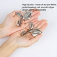 thumbnail image 1 of 6pcs Metal Window Curtain Tieback Hook Drapery Holdbacks Hooks Silver Tone, 1 of 7